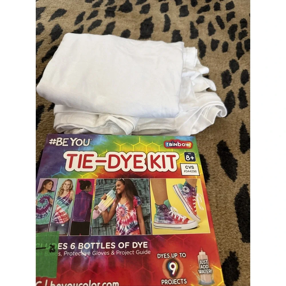 Tie-Dye Kit's Lot of 2-New 8 XS Gilda Colored Shirts Kids And‎ 2 3XL Adult 4317